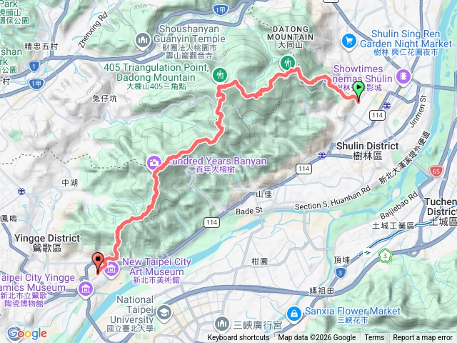 樹鶯縱走預覽圖