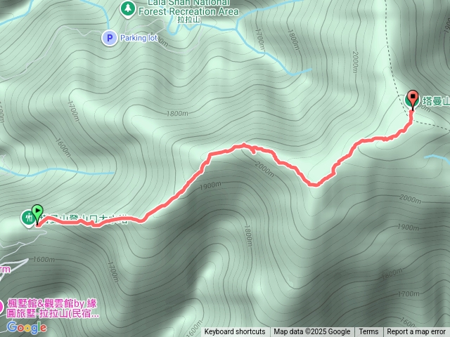 新北最高峰塔曼山