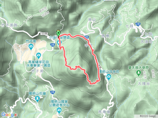 阿馨練體能-七星山