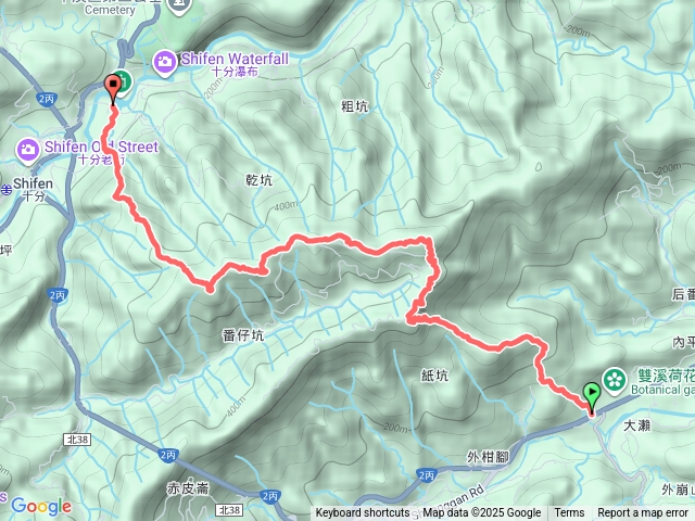 雙溪平林山、平溪內平林山、國旗嶺(千階嶺)預覽圖