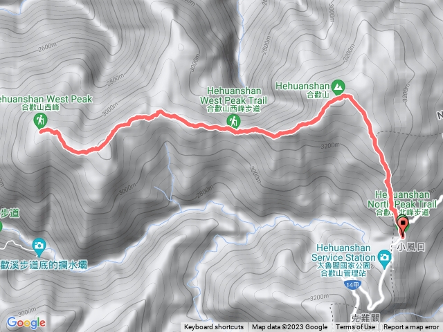 2023/06/23合歡西北峰