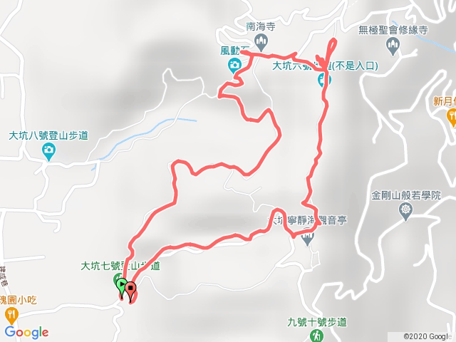 大坑7、8、6小O型(西平山基點遺失)