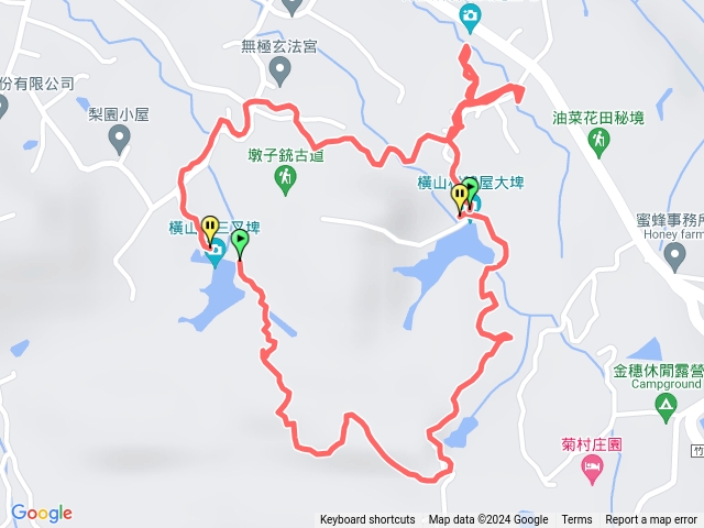 橫山墩仔銃步道-沉睡的少年-三叉埤