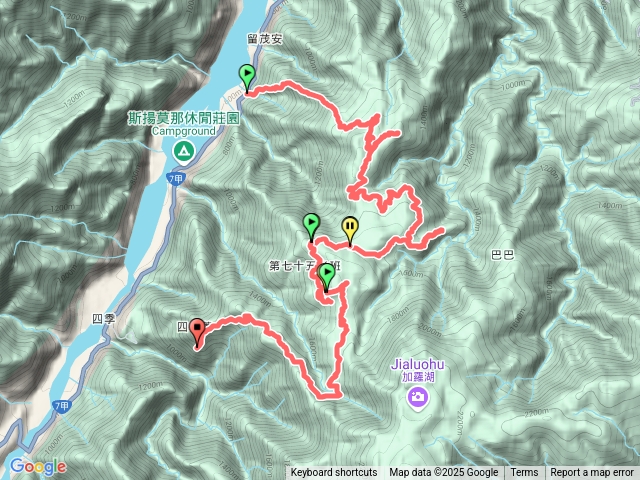 四神縱走-神代神木-嘉羅神社-神代山--神代池