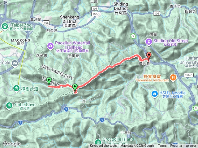 草湳--二格山--筆架連峰--炙子寮山--西帽岩--石碇預覽圖