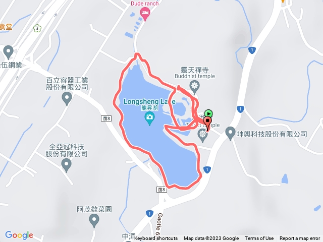 龍昇湖環湖步道