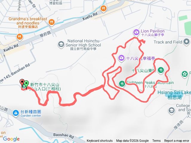 十八尖山散步預覽圖