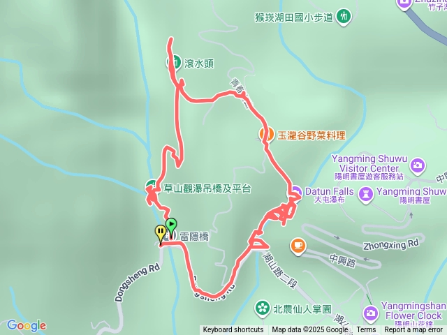 猴崁古道、青春嶺、大屯瀑布O型走