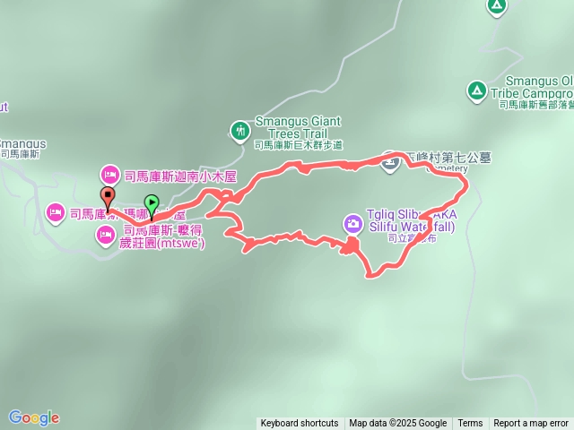 司馬庫斯司立富瀑布