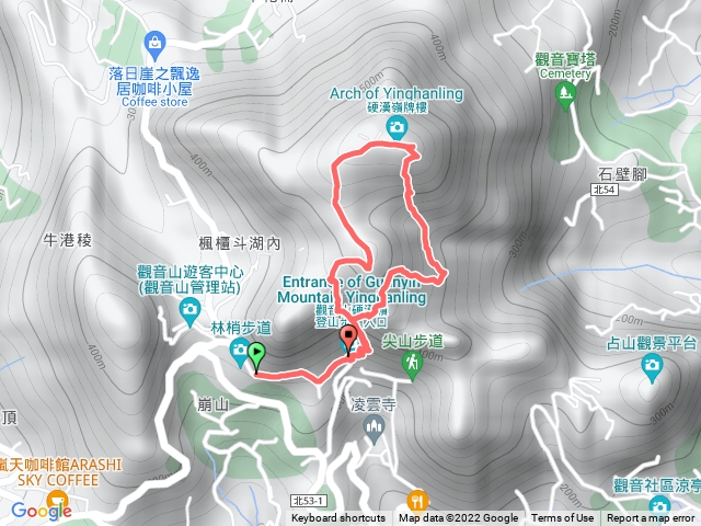 觀音山硬漢嶺O型路線
