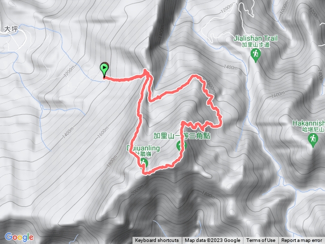 加里山-杜鵑嶺P型