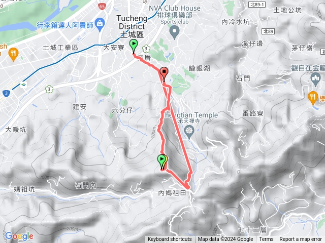 土城火焰山步道