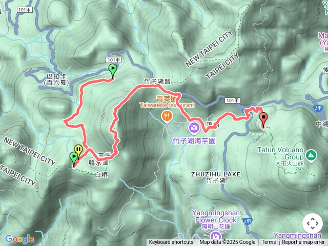 【任務一】ok-2025臺北大縱走臺北大縱走第二段：二子坪至小油坑202502281046