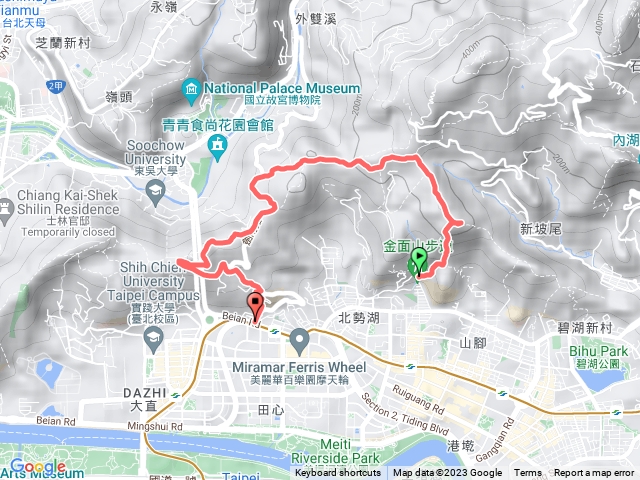 金面山文間山小O健行