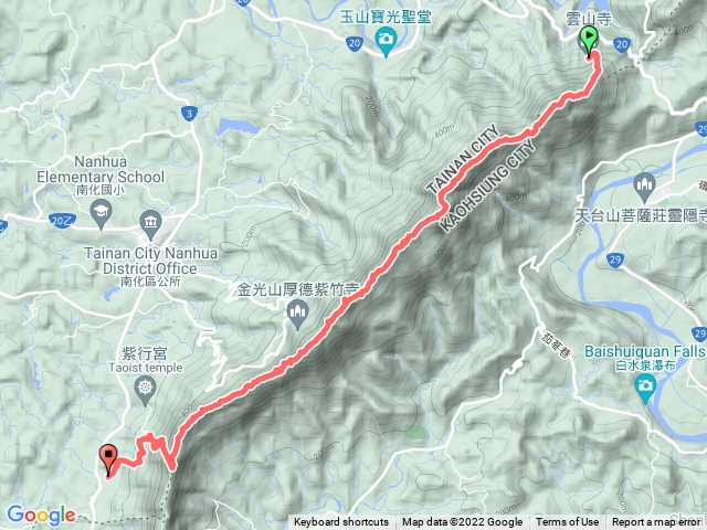 20220404台南/烏山縱走