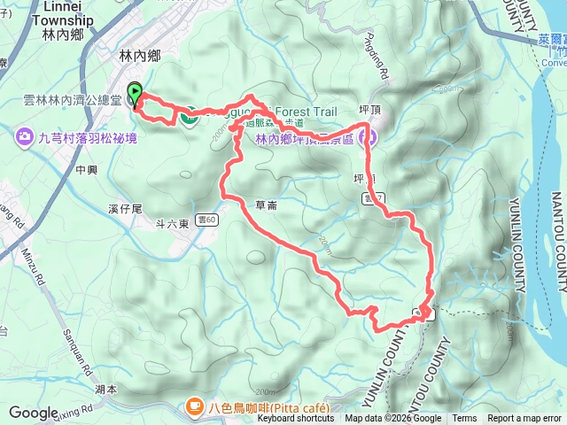 龍過脈森林步道O型環狀遶圈預覽圖