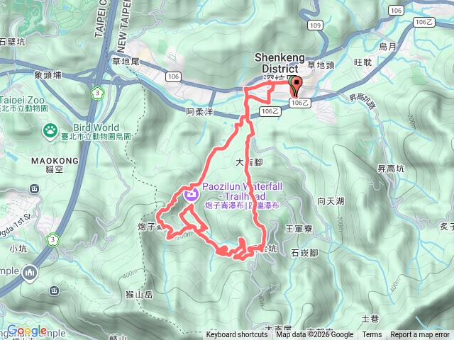 探旅新北定向越野-深坑場預覽圖