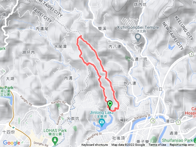 內溝山、老鷲尖山O型步道