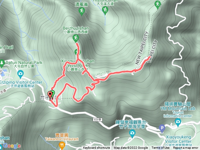 小觀音山登山步道