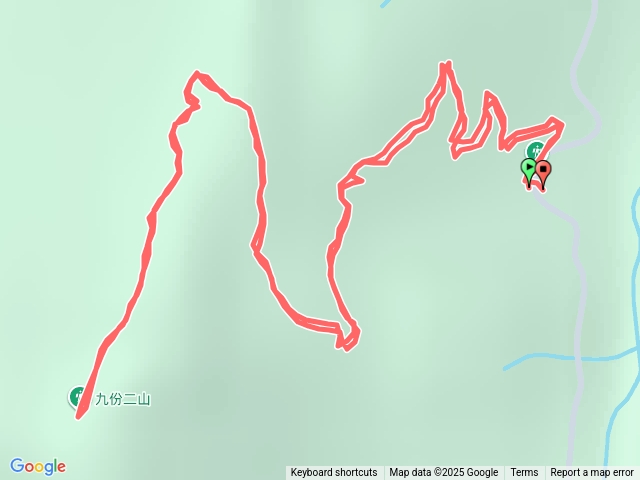 2025 08 07 九份二山小百岳
