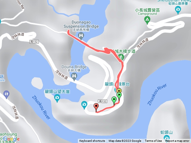 龍頭山小長城步道