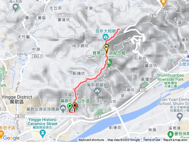 孫龍步道-石灰坑三角點