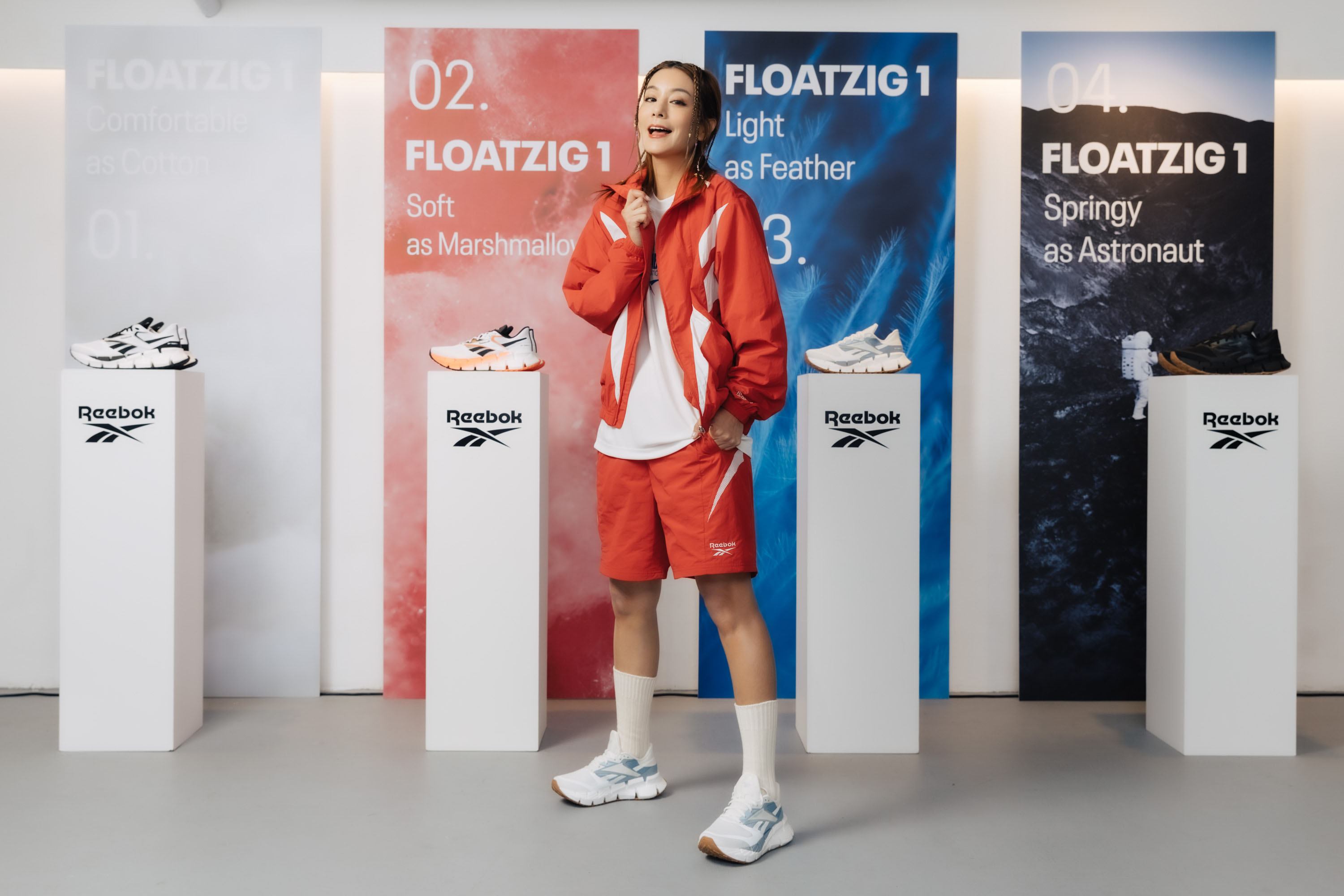 【品牌動態】輕盈彈性,跑步新境界 Reebok FloatZig 1 問世!莎莎站台親吐跑者心得
