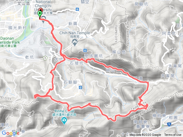 大台北天際線 待老坑山三玄宮山連走