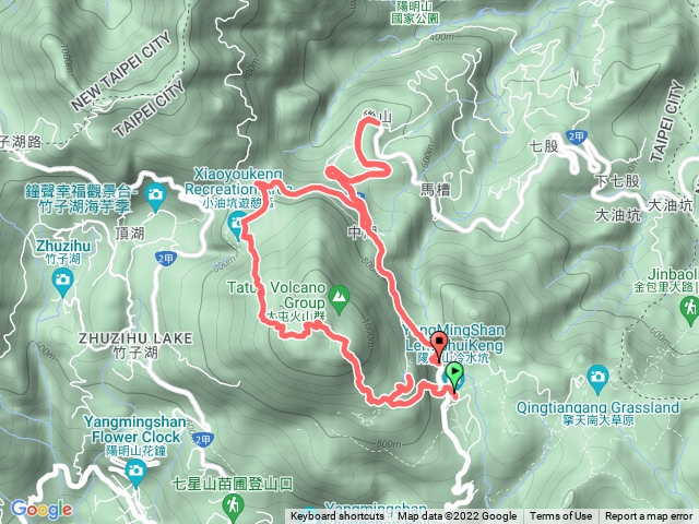 111.09.16日七星山主峰、東峰、夢幻湖小油坑縱走