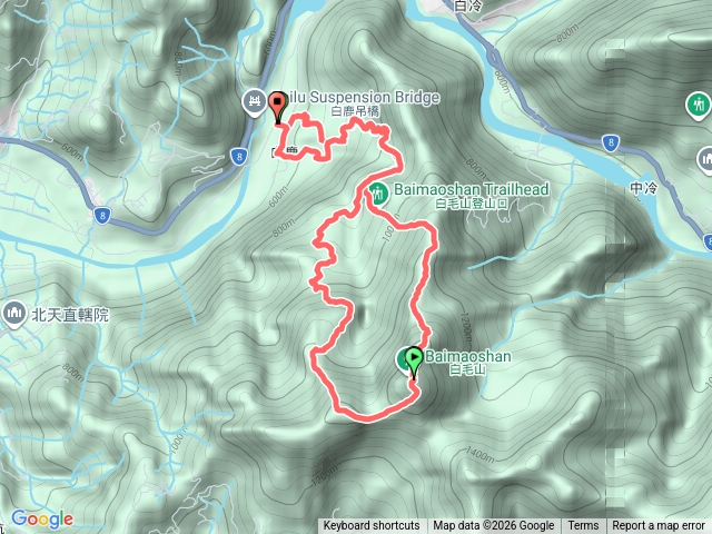 白毛山O走預覽圖