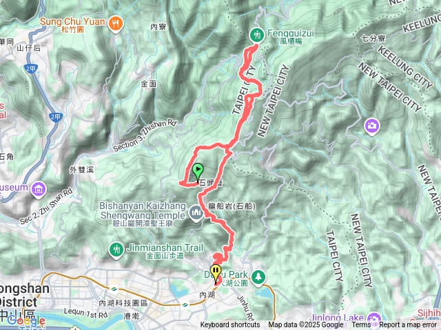 風櫃口，大崙頭，圓覺尖，福本坑(原路來回)- 2025-11-22預覽圖