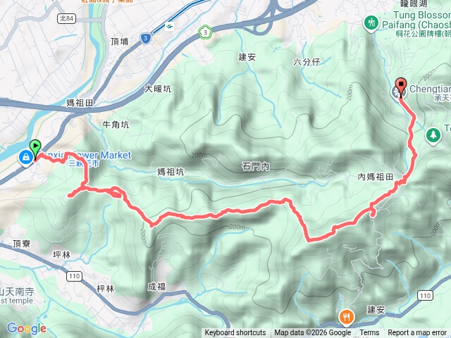 20260503 長壽山~成福山~十八羅漢奇岩~石門內尖山~石門內尖山東峰~桐花公園預覽圖