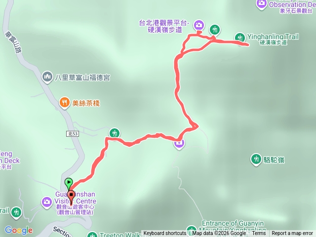 楓櫃斗湖步道預覽圖