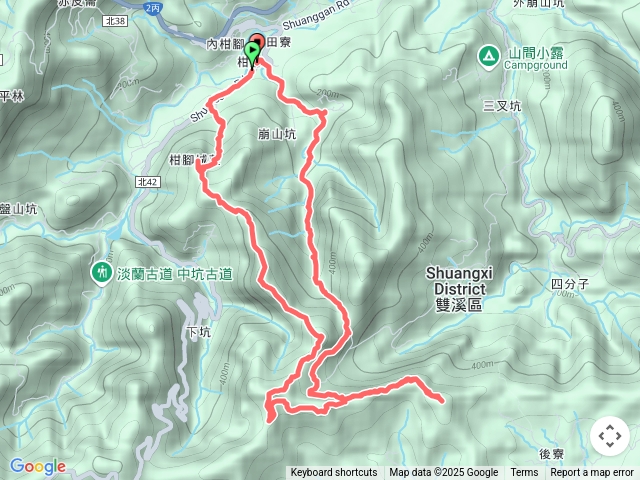 2025-06-30威惠廟下坑山(柑腳城山)570峰柑腳山東柑腳山崩山坑古道回威惠廟