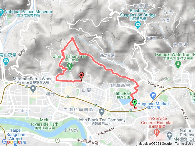 20200110內湖獅頭山小金面山連走