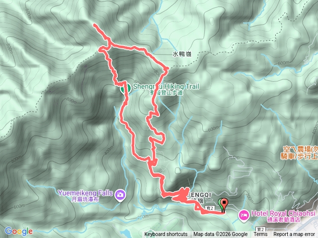 20260126礁溪-五峰旗風景區-聖母朝聖地-一水休息站-2.5K保線路林道-北五峰旗山-竹仔崙山-三角崙山東南峰-三角崙山-聖母山莊-通天橋