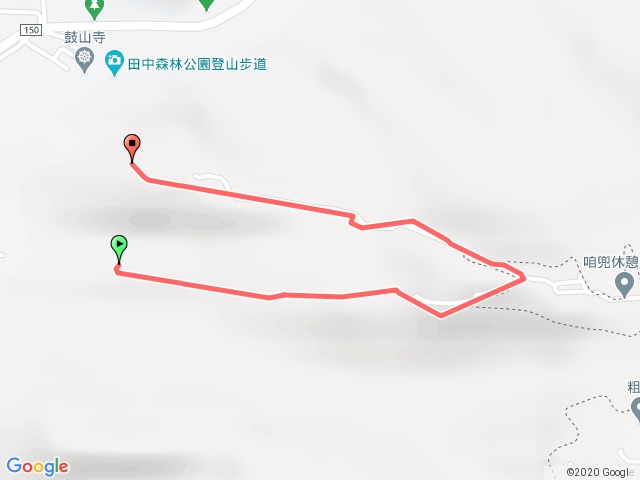 田中森林公園南線上北線下