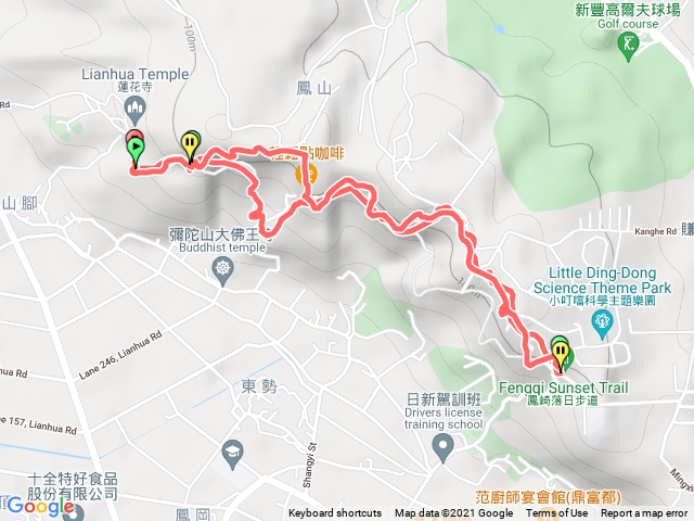鳳崎落日步道