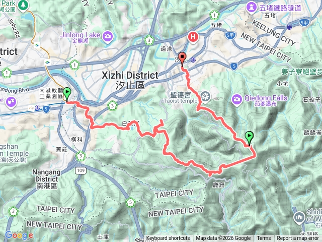 白尖縱走四分尾山預覽圖