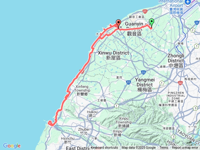 綠色隧道南寮漁港