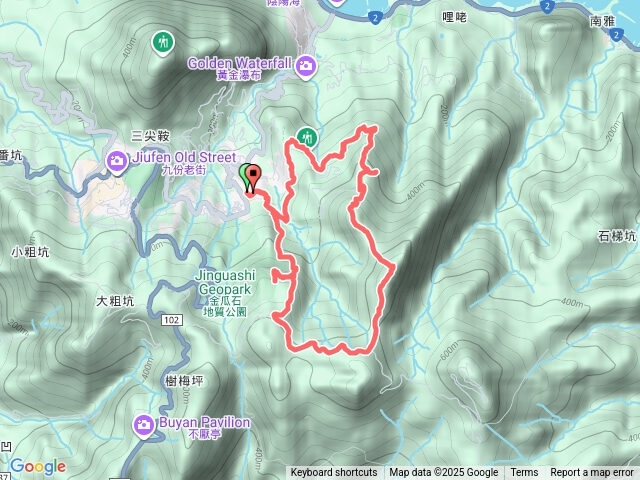 黃金煙囪棱茶壺稜半屏山稜預覽圖