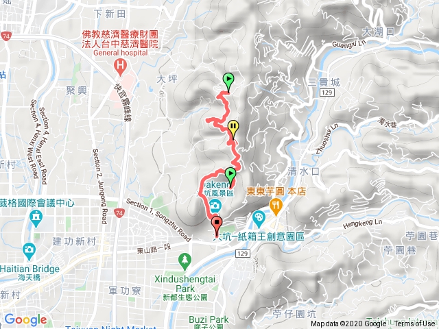 台中大坑9、6號步道
