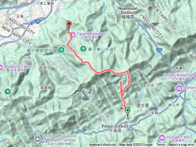 嶺腳越嶺到泰安瀑布