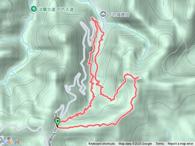 2025-08-09 黃德公-柑腳山山腰古道-柑腳山-下坑古道東線-游家三合院~游家古厝-雙坪產業道路-下坑古道西線-林家古厝1-林家古厝2-大板根O型走