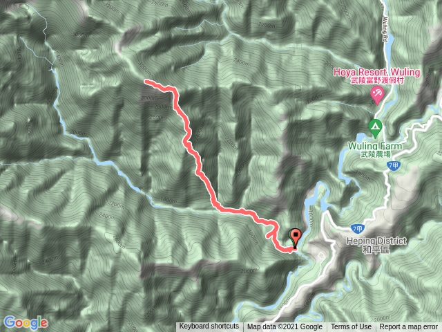 志佳陽大山到7.8k來回