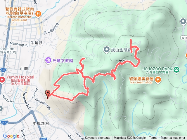 中興新村虎山步道預覽圖