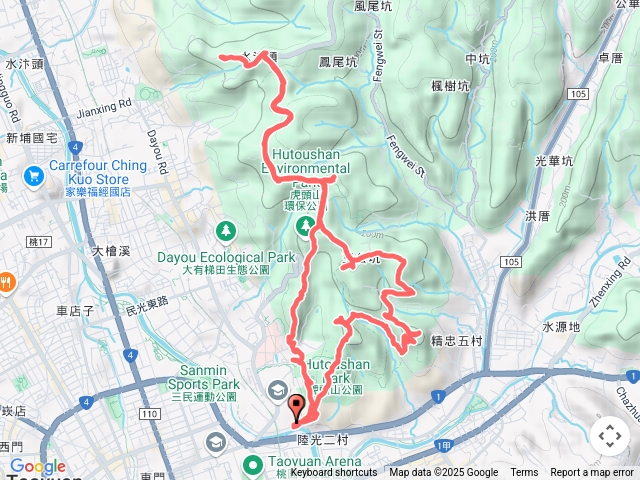 虎頭山13連峰
