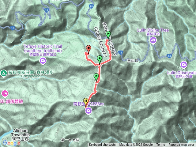 20240928東水山和北霞山，特富野古道預覽圖