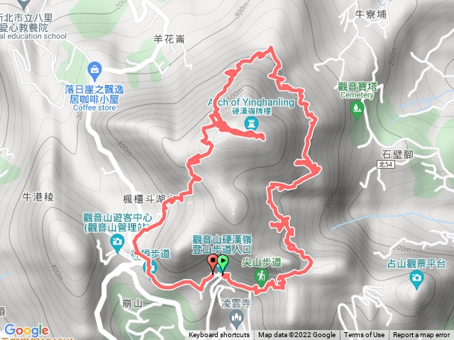 觀音山北橫古道全段+駱駝嶺+硬漢嶺
