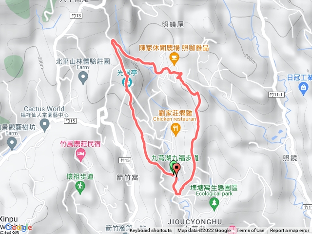 九芎湖步道O型